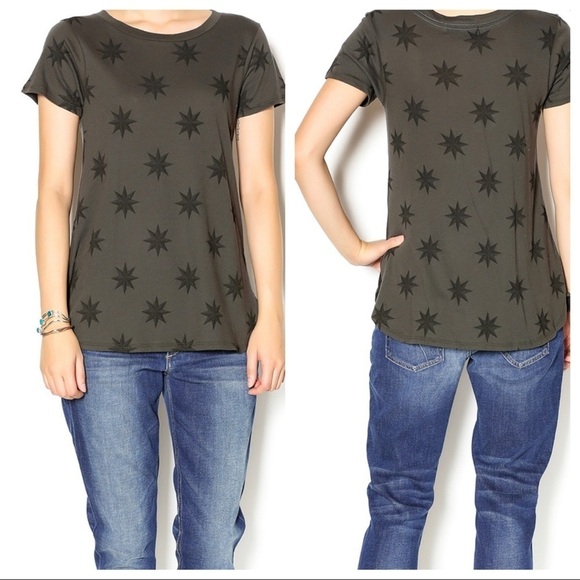 Wildfox Ancient Stars gray short sleeve tee Small - Picture 1 of 7